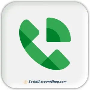Google Voice account dashboard for calls and messaging services