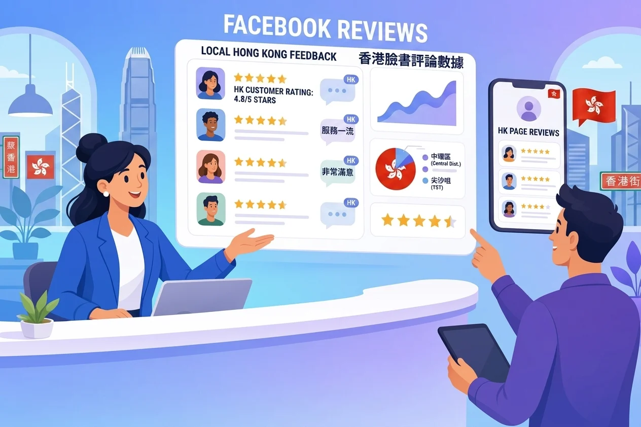 Buy Facebook Reviews Hong Kong